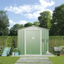 Waltons Apex Metal Shed 7 X 4.2FT -Lallatros Shop G0171 7 1000x1000 1