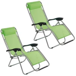 Garden Gear Zero Gravity Chair - Apple Green -Lallatros Shop G0882 2