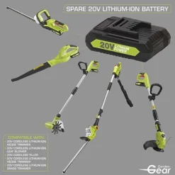 Garden Gear 20V Cordless Lithium-ion Telescopic Hedge Trimmer -Lallatros Shop G116820Garden20Gear20Spare20Battery202000x200020220ANN1