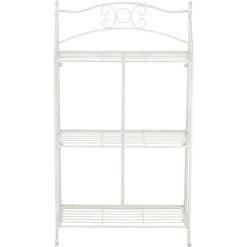 Three-tier Highbury Folding Metal Plant Stand -Lallatros Shop G2663 7