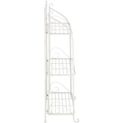 Three-tier Highbury Folding Metal Plant Stand -Lallatros Shop G2663 9