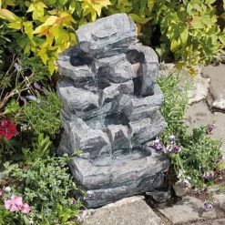 Rockfall Indoor And Outdoor Water Feature