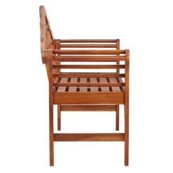 Garden Gear Acacia Lutyens Bench -Lallatros Shop G2860 CO3