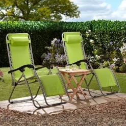 Garden Gear Zero Gravity Chair - Apple Green -Lallatros Shop G3728 LS1