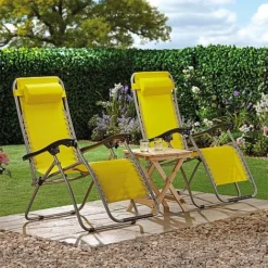 Garden Gear Zero Gravity Chair - Sunburst -Lallatros Shop G3729 LS1