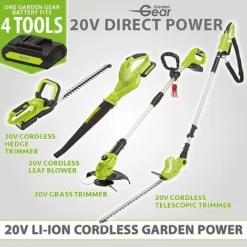 Garden Gear 20V Cordless Lithium-ion Leaf Blower -Lallatros Shop Garden Gear product group battery diagram2