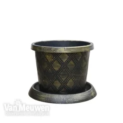 Tower Pot™ Black & Gold -Lallatros Shop TOWE V48803 B