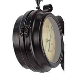 Wall Mounted Metal Rooster Clock -Lallatros Shop z G26256